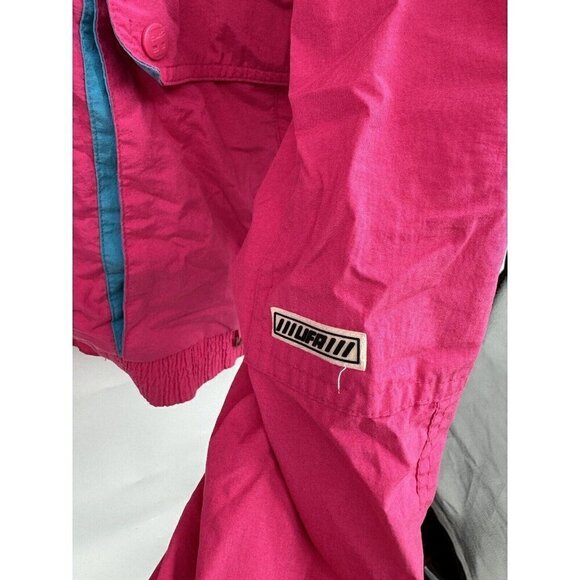 Helly Hansen Jacket Women XS Pink Y2K Athletic Outdoor Zip Snap Close Track - Picture 4 of 9